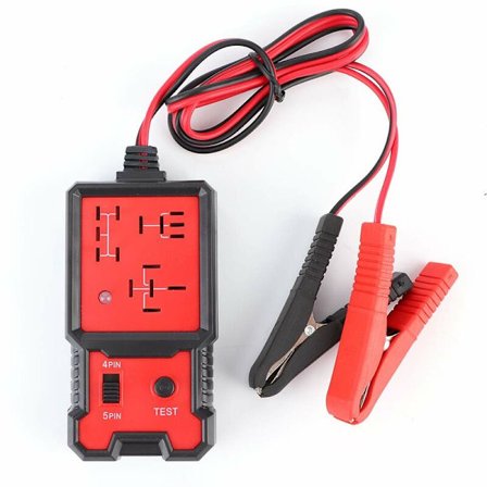 Bilrelæ Tester, 12V Elektronisk Bilrelæ Tester Auto Bil Diagnostic Batteri Checker Værktøj