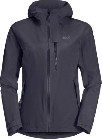Jack Wolfskin Women's Go Hike Jacket Women soft shell jackets Grey XL