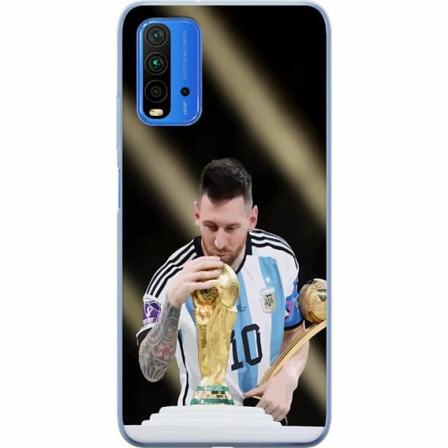 Xiaomi Redmi Note 9 4g Skal / Mobilskal - Messi