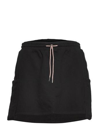 W. Pocket Sweat Skirt Kort Skjørt Svart Svea