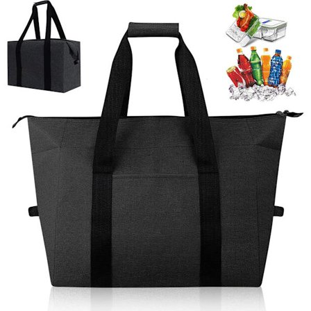 Kylväskor - Lunchväska - Vikbar kylväska - 20 L - 30x27x19 Cm - Isolering - 300D Oxfordtyg