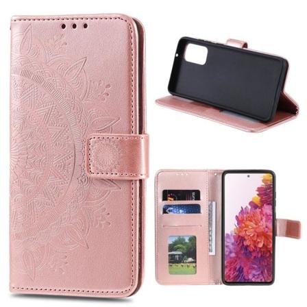 IC Samsung Galaxy S20 FE - Mandala-kuori - Rose Gold