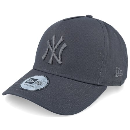 New Era - MLB - Grey - adjustable - Cap - New York Yankees Metallic Grey A-Frame Adjustable - Hatstore