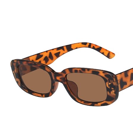 Små bågar solglasögon enkla fyrkantiga bågar solglasögon