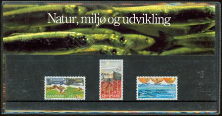 Danmark 1992 - Natur, miljø og udvikling - AFA souvenirmappe 8