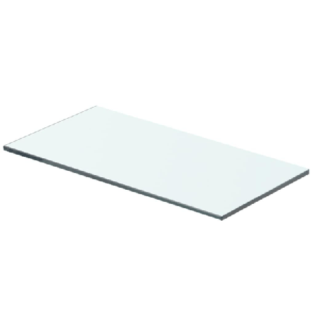 Vidaxl Hyllplan 2 St Glas Genomskinlig 40x15 Cm Transparent