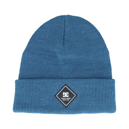 DC - Azul cuff Beanie - Kids Label Beanie Dark Blue Cuff @ Hatstore