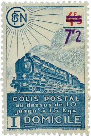 Frankrig 1945 - Pakkeporto YT 227A - Postfrisk