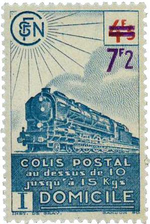 Frankrig 1945 - Pakkeporto YT 227A - Postfrisk