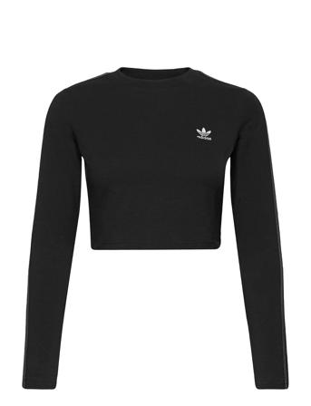 Crop Ls Tee Black Adidas Originals