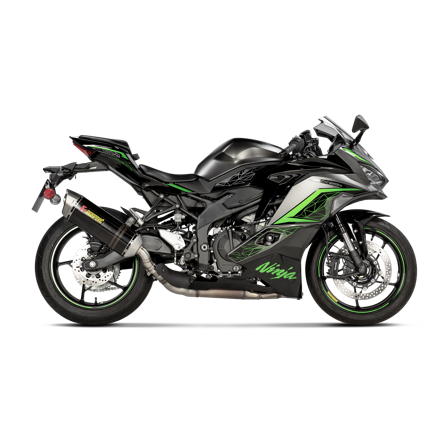 Silencieux Akrapovič Slip-On-Line carbone - Kawasaki ZX 25R 2023-2023