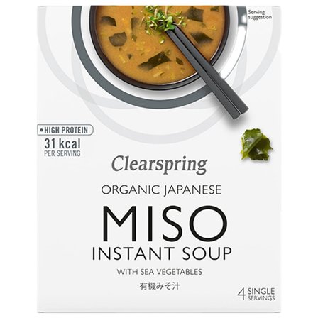 3 for 2 - Clearspring Instant Miso Soup m. Sea Vegetable Ø 40 g, Helse & Madvarer, Dressing & Saucer, Øvrigt