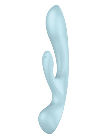 Satisfyer Satisfyer Triple Oh Light Blue - Nude - ONE SIZE