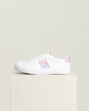 Polo Ralph Lauren RYLEY Vit Skor Tjej - Kids Brand Store