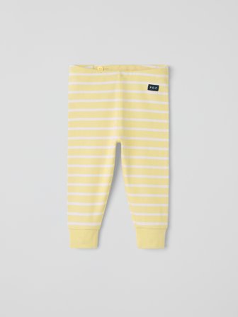 Bukse stripet baby - 56 - barneklær - yellow - Polarn O. Pyret