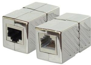 ASSMANN Electronic RJ45 forbindelsesled, 8 pol hun/hun, skærmet