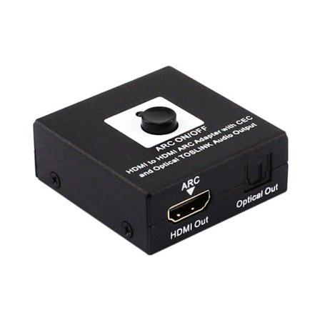 4K HDMI till HDMI ARC Ljudextraherare Adapter med CEC Stöd