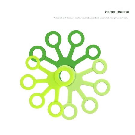 Finger Stretcher Hand Resistance Band Hand Extensor Exerciser Finger Grip Strengthener Strength Trainer Gripper Set 3-Pack (Extensor)