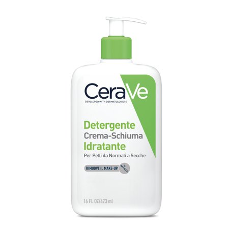 CERAVE Detergente Crema-Schiuma Idratante 473ml - Gel detergente viso