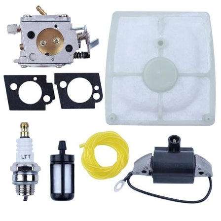 Karburatorsæt kompatibel med 041 Farm boss 041 Motorsav Tændspole luftfilter
