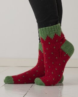 Sokker Jordbær - Viking of Norway