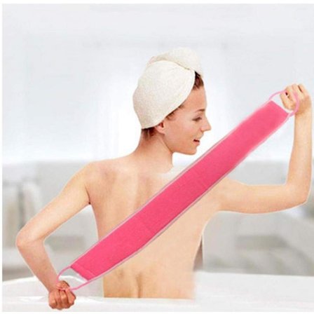 1 st duschskrubb för kropp, ryggtvätt, badhandduk, ZQKLA