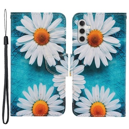 Wonderland Samsung Galaxy A14 Läppäkotelo - Chrysanthemum