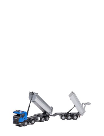 EMEK | Tippbil Vagn Scania Blå 1:25 | SCALA 1:25