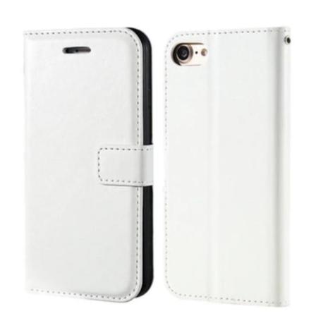 iPhone SE 2020 - Floveme Professionellt Plånboksfodral Vit Vit