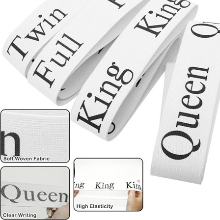 4 stk Sengelagen Organisation Lagen Strap Dyne Opbevaringsstrop