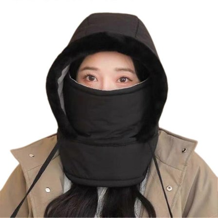 Udendørs vindtæt halsedisse integreret hat unisex design alsidig komfortabel til udendørs eventyr