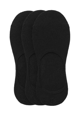 Å MAN Sneaker socks, 3-pack Strumpor Svart 41/45