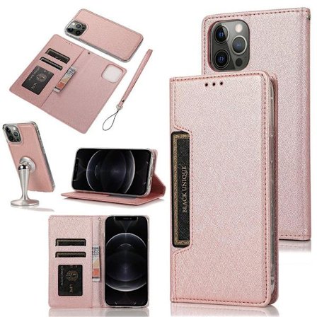 iPhone 12 Pro Max - Plånboksfodral (FLOVEME)