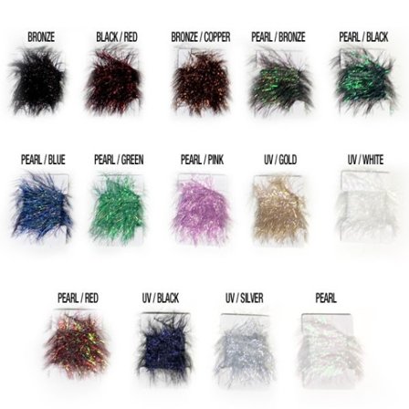 Long Hair Large Holo - UV/White