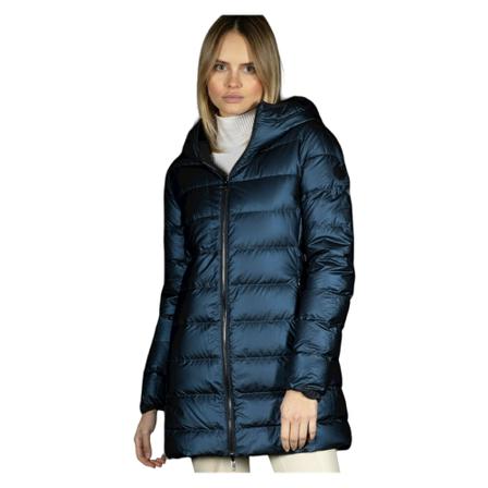 Museum Down Jas , Blauw , Dames , Maat: L