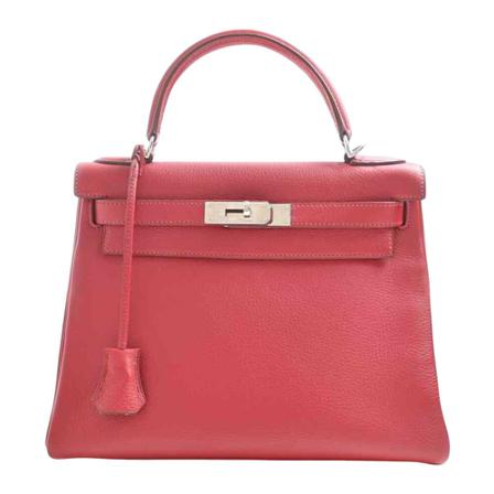 Hermès Vintage Handbags Rød, Dame Vintage Tasker, Størrelse: ONE Size