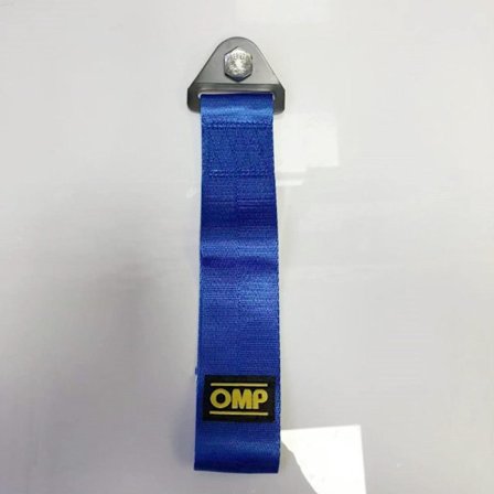 2 STK Nylon Træk Strop Bil Racing Trækkerove BLÅ