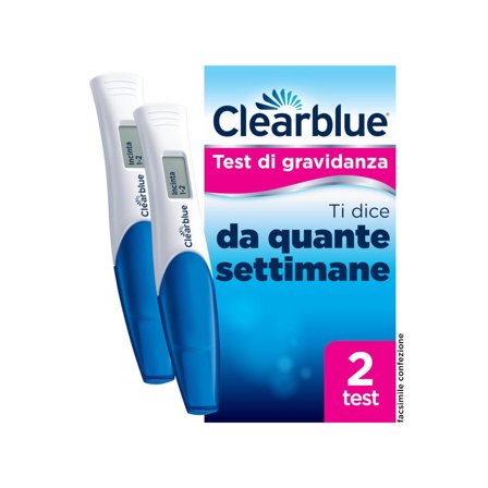 Clearblue Test Di Gravidanza Con Indicatore Delle Settimane 2