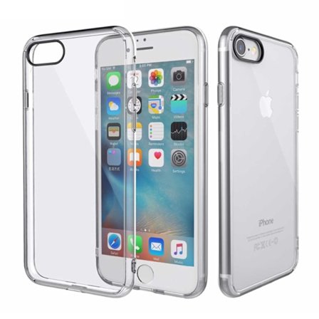 Ohut läpikuultava matkapuhelin iPhone 8 läpinäkyvä