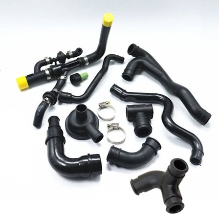 Veivhusventilationsslang Rörventil Kit För Audi A3 A4 A6 TT VW Golf 4 MK4 Beetle Jetta Passat B5 Bora Seat Skoda 1.8T0 6A103213F