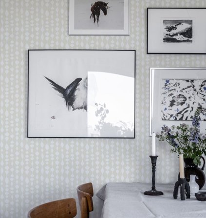 Duro Margaret Rose 527-01 Tapet Gammelsvenska Klassiker 1850-1950 Vit, Färg & tapeter