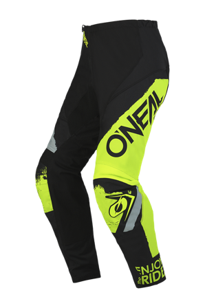 Pantaloni Cross O'Neal Element Shoker V.23 Nero-Giallo Neon 28