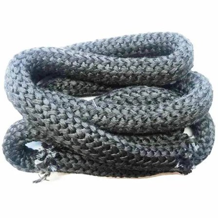 2,5 M packning Ø 10 mm tätningssnöre för spis, packning glasfibertråd ugnsluckepackning, skorstenspackning spisinsats,A