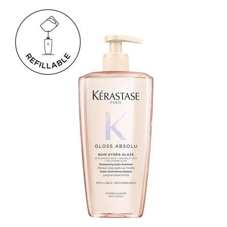 Kérastase Gloss Absolu Bain Hydra-Glaze 500ml - Shampoo Anticrespo