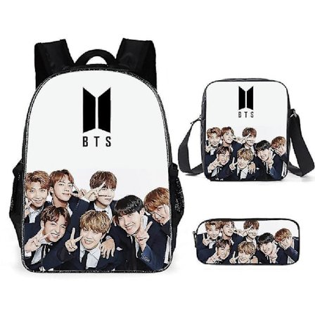 Bts Boy's And Girl's Backpacks Student School Bags Travel Bags Computer Bags
