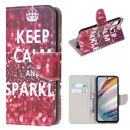 Wonderland Motorola Moto G40 Fusion / G60 Läppäkotelo - Kruunu