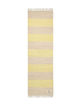 Bongusta Chindi Rug - Yellow - 60X200
