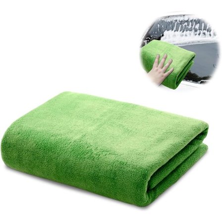 Mikrofiberhåndklæde til bil, fortykket ridsefri tørreklud til auto detailing, genanvendeligt absorberende rengøringshåndklæde til biler, fiskeudstyr