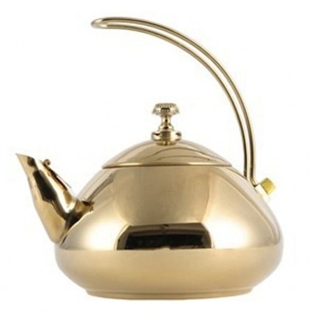 1,5L Rostfritt Stål Kaffebryggare, Dubbelväggig Isolerad Kaffe- och Tebryggare Håller Bryggt Kaffe eller Te Varmt Guld