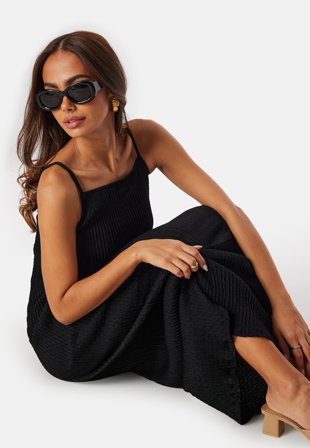 BUBBLEROOM Structure Strap Dress Klær